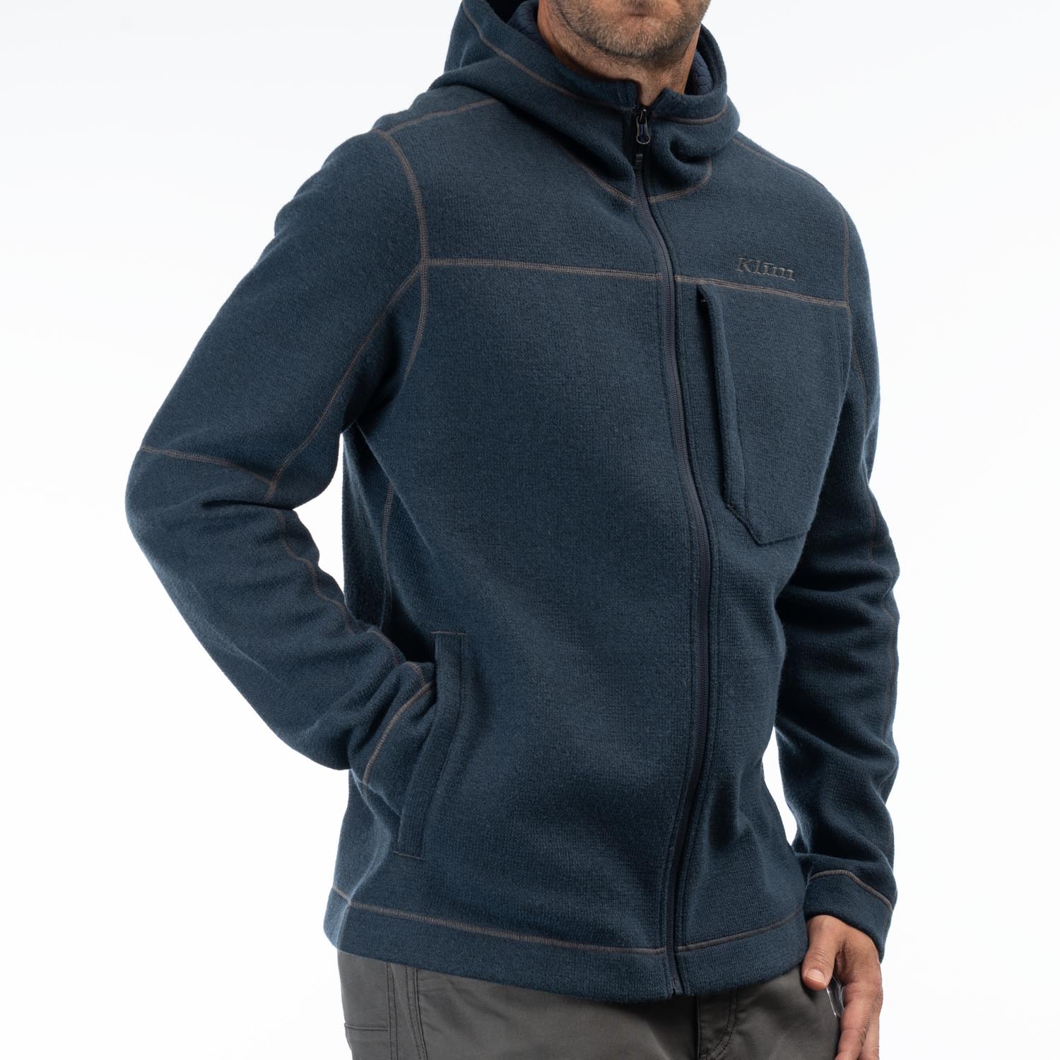 Bighorn Canyon Wool Fleece Hoodie